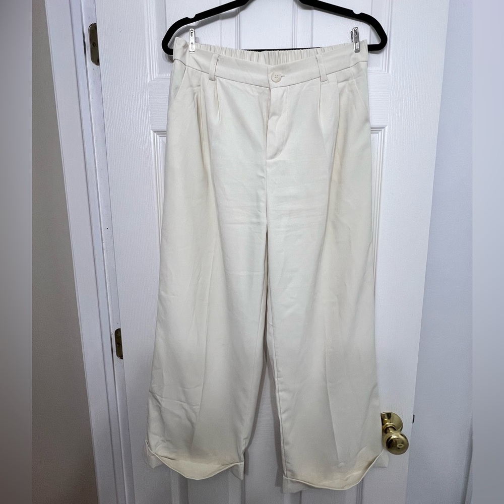 Straight leg pants